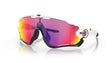 Oakley Jawbreaker Polished White Prizm Road