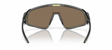 Oakley Latch Panel Grey Smoke/ Prizm 24K Achterkant