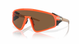 Oakley-Latch-Panel-Neon-Orange-Prizm-Bronze