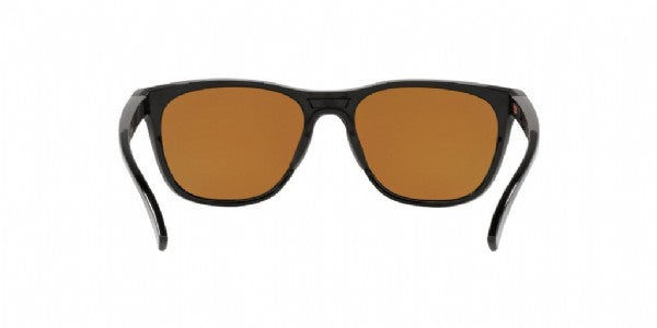 Oakley Leadline Polished Black Prizm Rose Gold Polarized achterzijde
