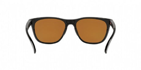 Oakley Leadline Polished Black Prizm Rose Gold Polarized achterzijde