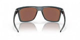 Oakley Leffingwell Crystal Black Prizm Deep Blue Water Polarized achterzijde