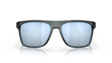 Oakley Leffingwell Crystal Black Prizm Deep Blue Water Polarized voorzijde