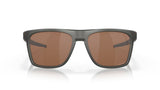 Oakley Leffingwell Matte Grey Smoke Prizm Tungsten voorzijde