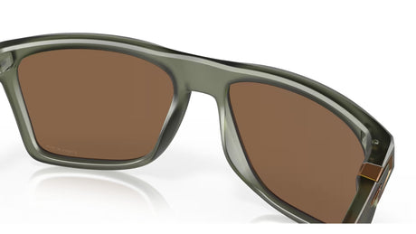 Oakley Leffingwell Matte Olive Ink Prizm Bronze achterzijde nabij