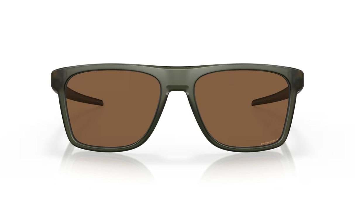 Oakley Leffingwell Matte Olive Ink Prizm Bronze voorzijde