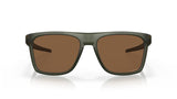 Oakley Leffingwell Matte Olive Ink Prizm Bronze voorzijde