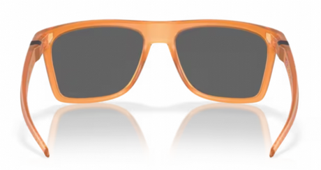 Oakley Leffingwell Matte Transparent Ginger Prizm Black Polarized achterzijde