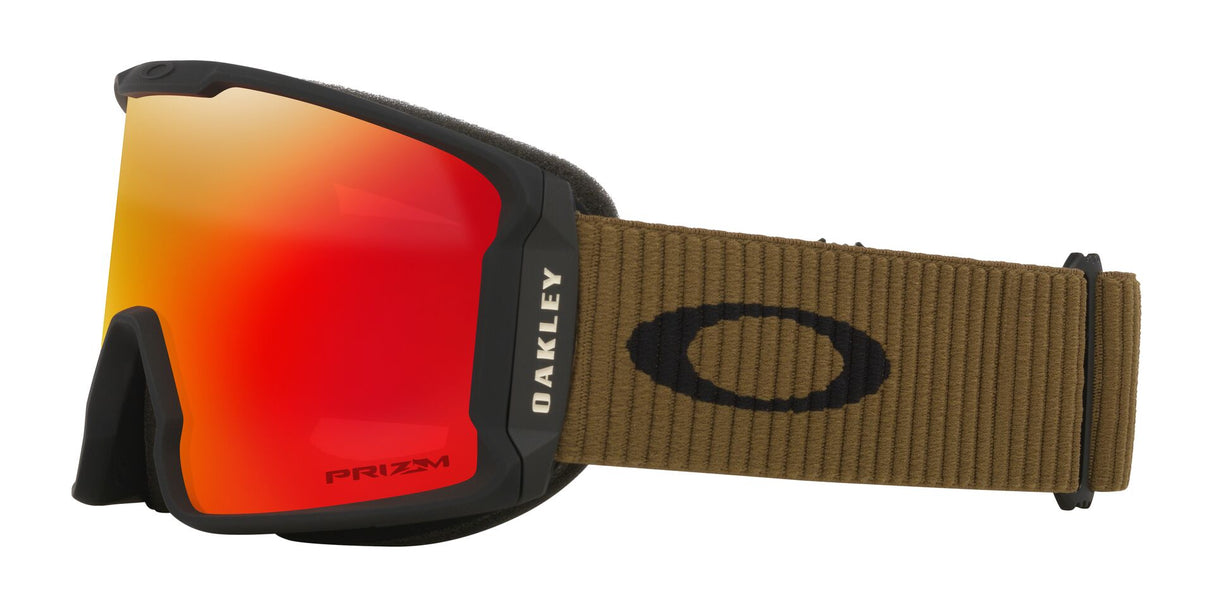 Oakley-Line-Miner-L-Army-Green-Corduroy-Prizm-Snow-Torch-Iridium-zijkant
