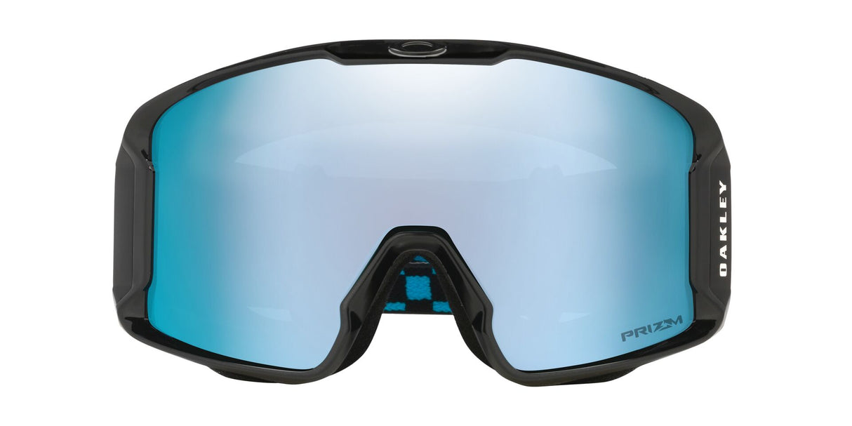 Oakley-Line-Miner-L-Chex-Black-Prizm-Snow-Sapphire-voorkant