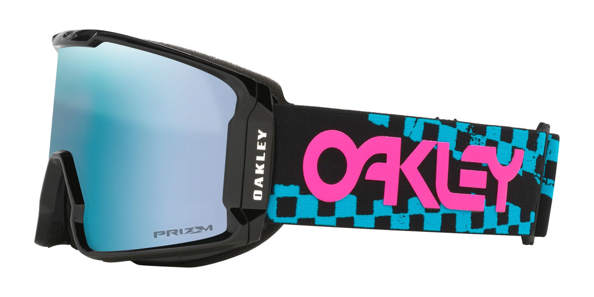 Oakley-Line-Miner-L-Chex-Black-Prizm-Snow-Sapphire-zijkant