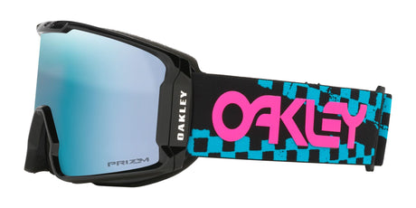 Oakley-Line-Miner-L-Chex-Black-Prizm-Snow-Sapphire-zijkant
