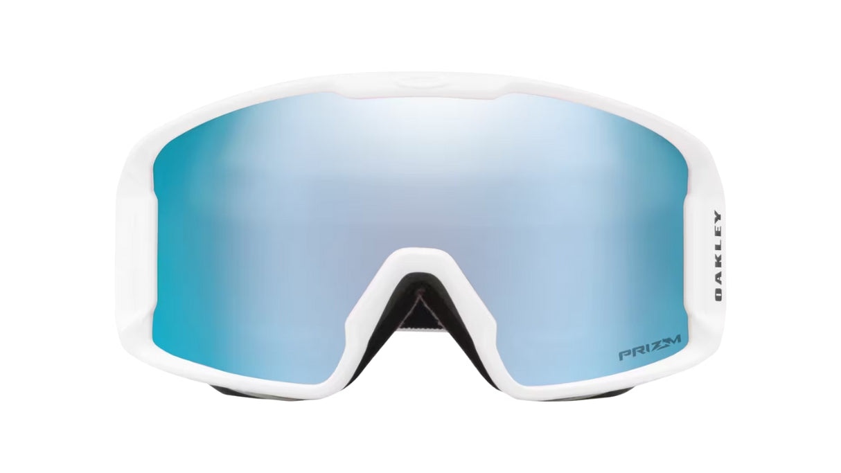 Oakley-Line-Miner-M-Matte-White-Prizm-Sapphire-Snow-Voorzijde