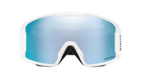 Oakley-Line-Miner-M-Matte-White-Prizm-Sapphire-Snow-Voorzijde