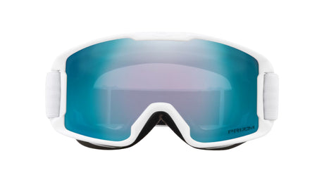 Oakley Line Miner Youth Matte White/ Prizm Sapphire voorkant