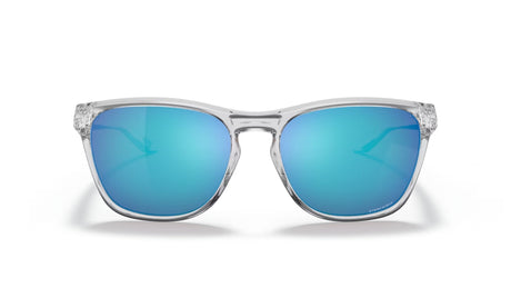 Oakley Manorburn Polished Clear Prizm Sapphire voorzijde
