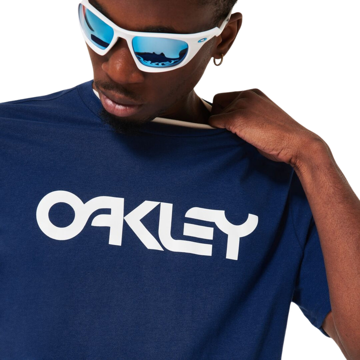 Oakley Mark II Tee 2.0/ Crystal Blue/ White