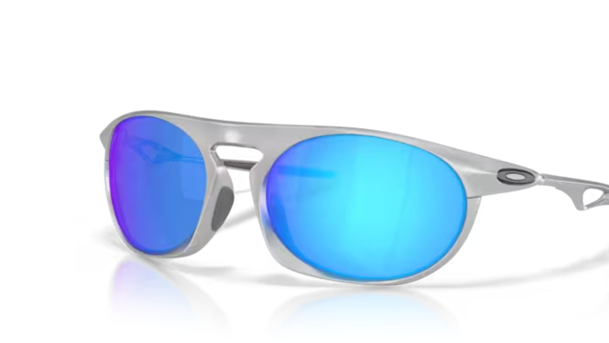 Oakley-Neo-Jacket- Satin-Chrome-Prizm Sapphire