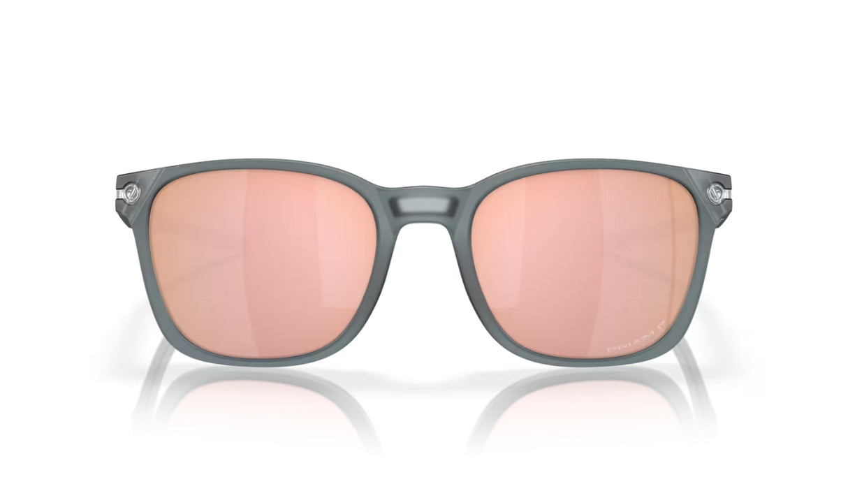 Oakley Ojector Matte Crystal Black  Prizm Rose Gold voorzijde