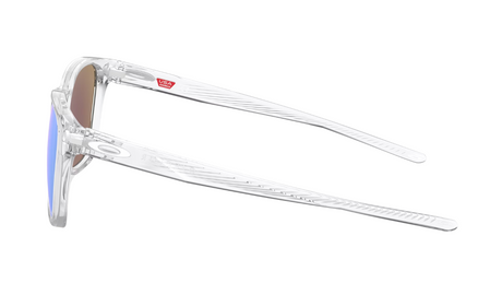 Oakley Ojector Polished Clear/ Prizm Sapphire zijkant