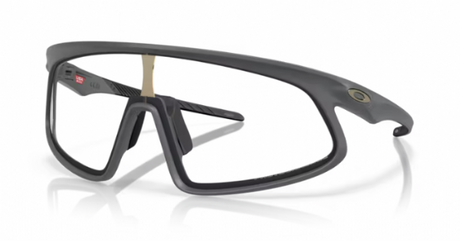 Oakley RSLV Matte Carbon/ Clear to Black Iridium Photochromic
