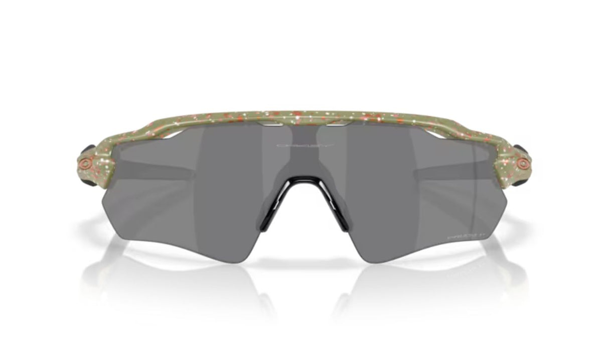 Oakley Radar EV Path Matte Fern Terrazzo/ Prizm Black Polarized voorzijde 