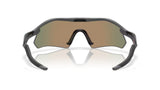 Oakley Radar Plate Matte Carbon / Prizm Ruby achterkant