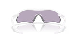 Oakley Radar Plate Polished White / Prizm Slate achterkant