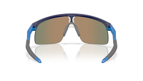 Oakley Resistor Matte Navy / Prizm Ruby achterzijde