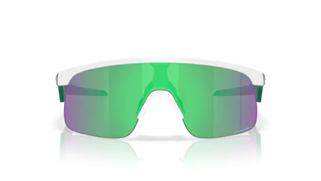 Oakley Resistor Matte White / Prizm Jade voorkant