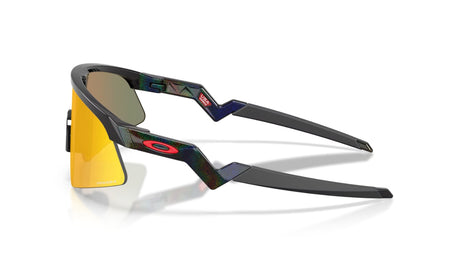 Oakley Resistor Sweep Patrick Mahomes II Dark Galaxy Prizm Ruby Zijaanzicht