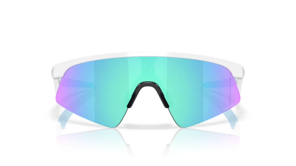 Oakley Resistor Sweep Polished White/ Prizm Sapphire voorkant