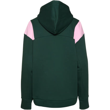 Oakley Rosy Rc Fleece Hoodie/ Hunter Green Pink Flower