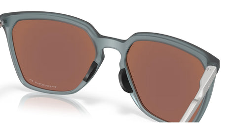 Oakley Sielo SQ Matte Crystal Balck/ Prizm Deep H2O Polarized schuin