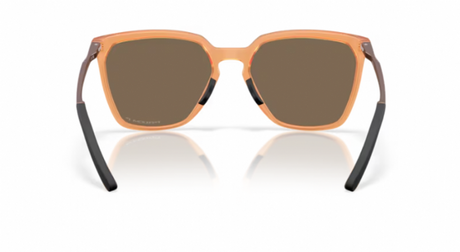 Oakley Sielo SQ Matte Transparant Ginger/ Prizm Rose Gold Polarized achterkant