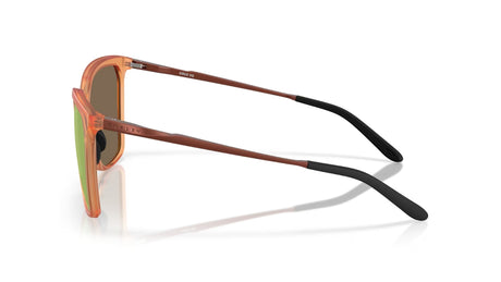 Oakley Sielo SQ Matte Transparant Ginger/ Prizm Rose Gold Polarized zijkant