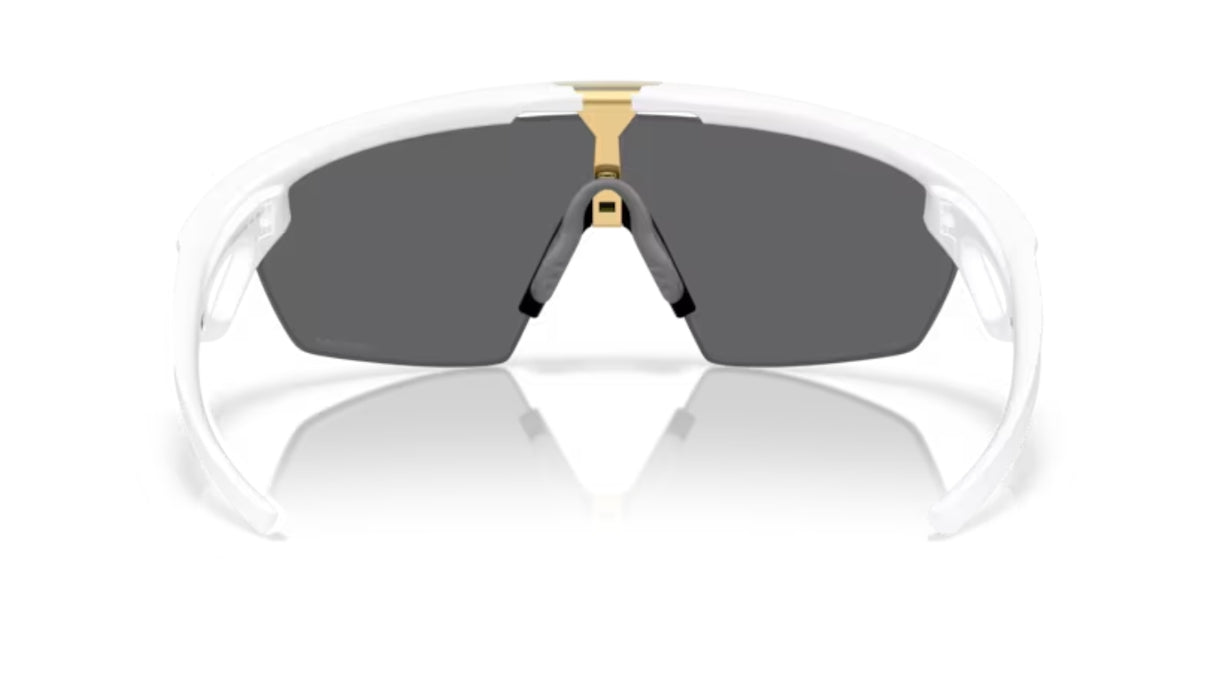 Oakley Sphaera Matte White/ Prizm Black achterkant