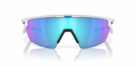 Oakley-Sphaera-Matte-White-Prizm-Sapphire-Polarized-voorkant