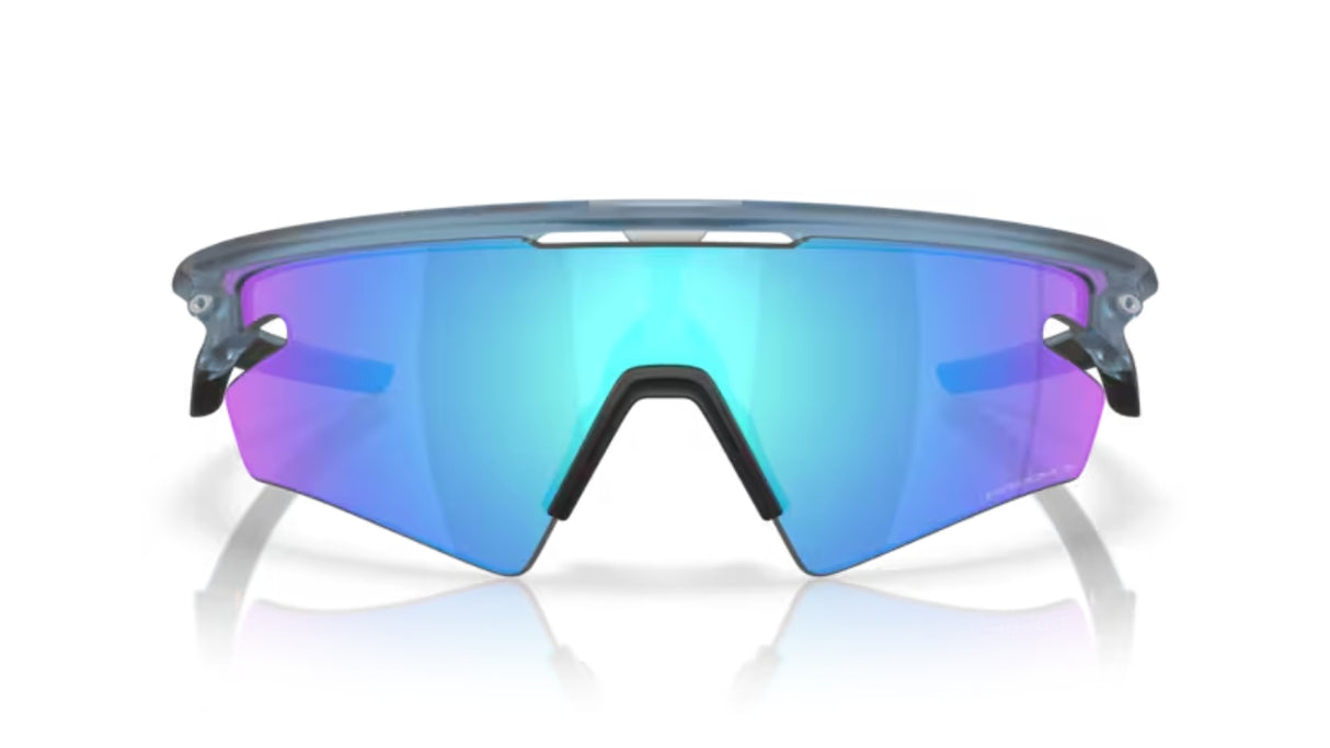 Oakley-Sphaera-Slash-Matte-Trans-Stonewash-Prizm-Sapphire-Polarized-voorkant