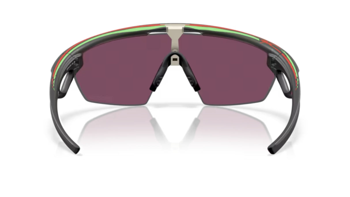 Oakley Sphaera Troy Lee Design (TLD) Matte Olive Ink/ Prizm Road Black achterkant