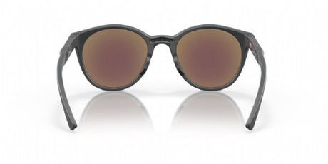 Oakley Spindrift Matte Carbon Prizm Sapphire Polarized achterzijde