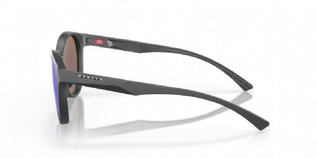 Oakley Spindrift Matte Carbon Prizm Sapphire Polarized zijaanzicht