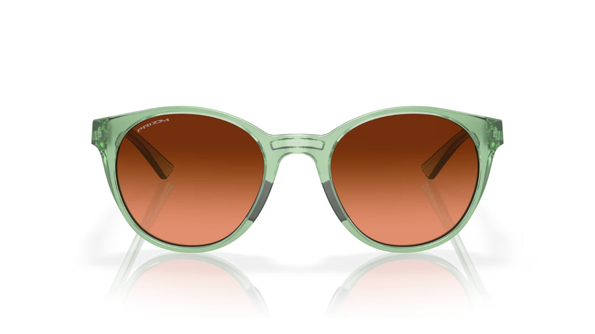Oakley Spindrift Transparent Jade Prizm Brown Gradient voorzijde
