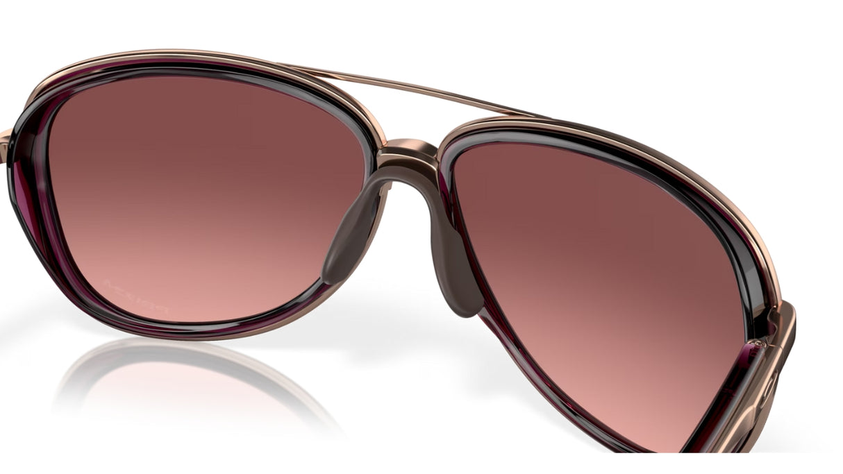 Oakley Split Time Crystal Raspberry  G40 Black Gradient achterzijde