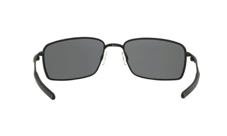 Oakley Square Wire Matte Black Black Iridium Polarized achterzijde