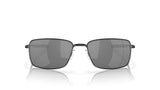Oakley Square Wire Matte Black Black Iridium Polarized voorzijde