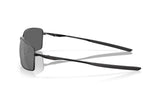 Oakley Square Wire Matte Black Black Iridium Polarized zijaanzicht