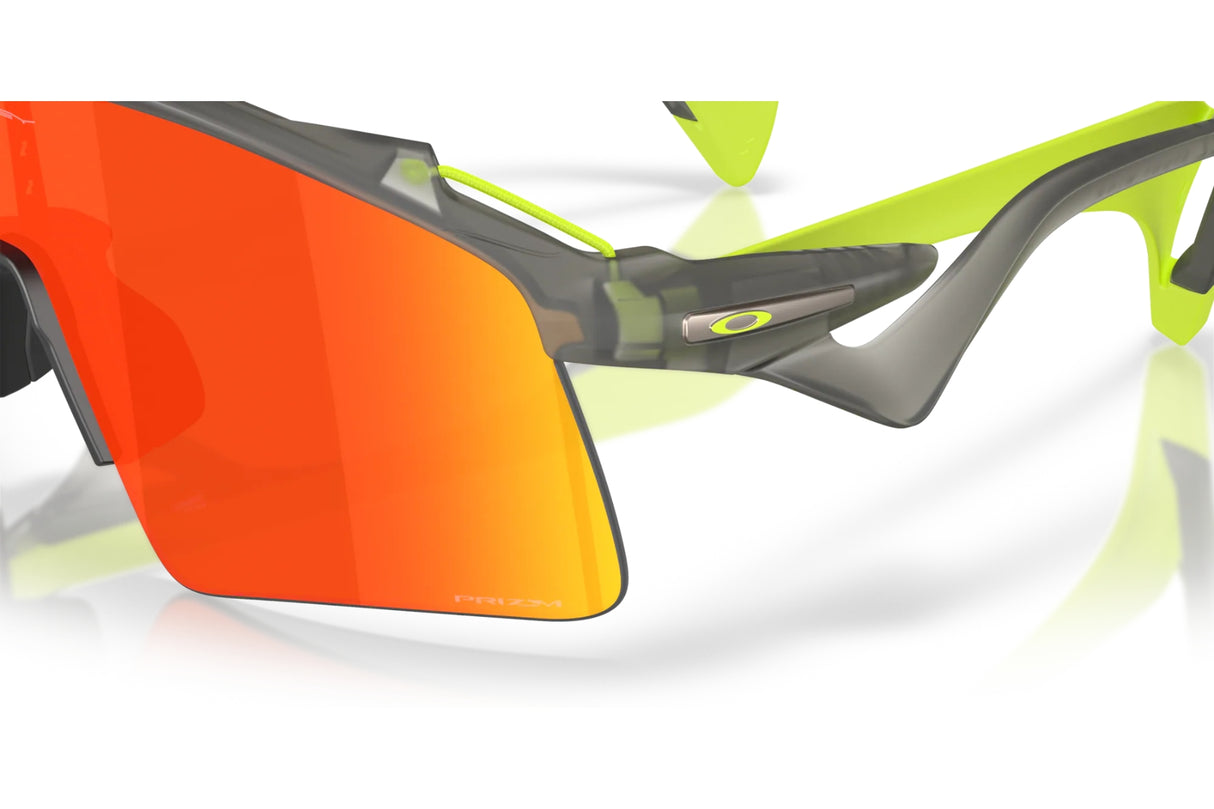 Oakley Stunt Wing Matte Grey Smoke/ Prizm Ruby