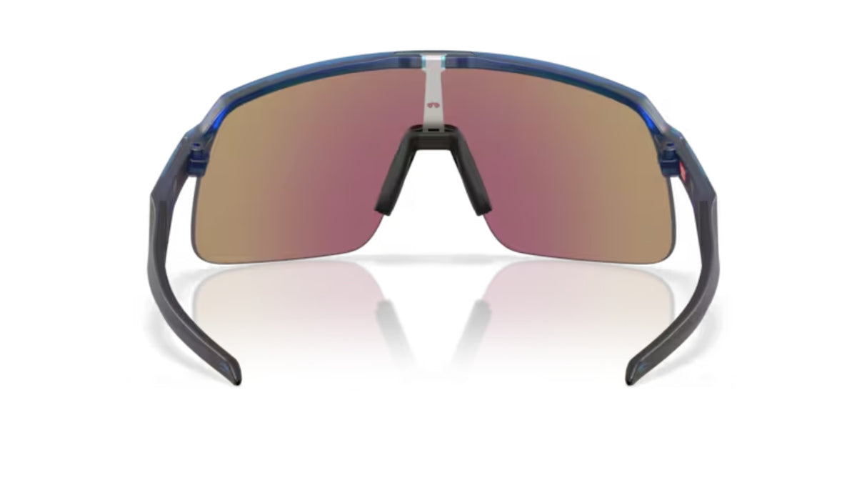 Oakley Sutro Lite S Matte Transparent Blue / Prizm Sapphire achterzijde