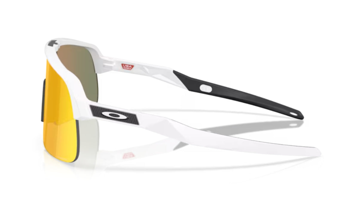 Oakley Sutro Lite S Matte White/ Prizm Ruby zijkant